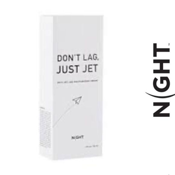 NIGHT SKINCARE - NWTIB - Don't Lag - Just Jet. Anti-Jet Lag Moisturizing Cream - Picture 1 of 11